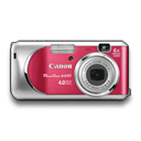 Powershot A430 Rouge icon